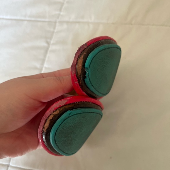 Little Miss Tieks Girls Flats Razzleberry - Picture 3 of 8